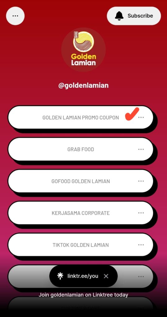 linktr.ee Golden Lamian