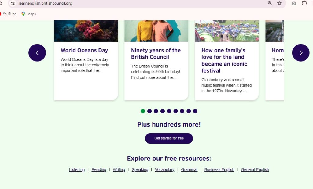 british council website gratis belajar bahasa inggris