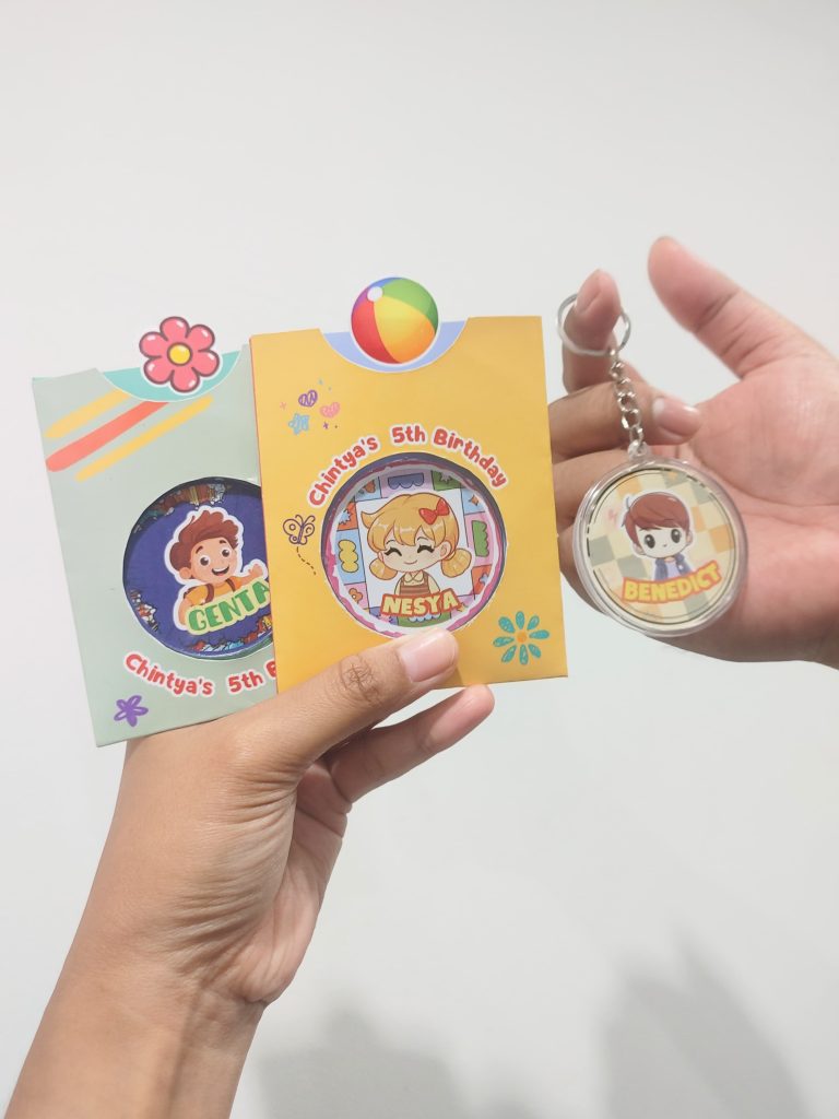 Souvenir gantungan kunci