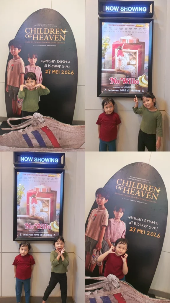 Anak pertama kali ke bioskop